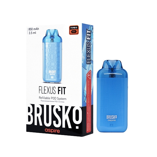 Купить Brusko Flexus Fit 850 mAh 3,5мл (Синий)
