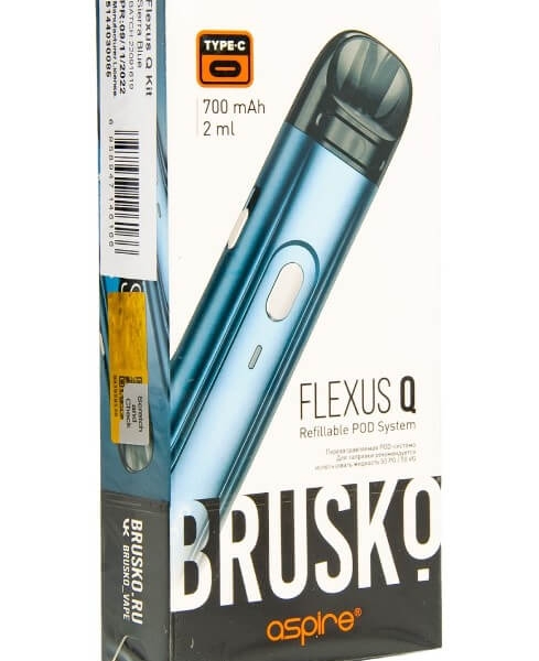 Купить Brusko Flexus Q 700 mAh 2мл (Небесно-голубой)